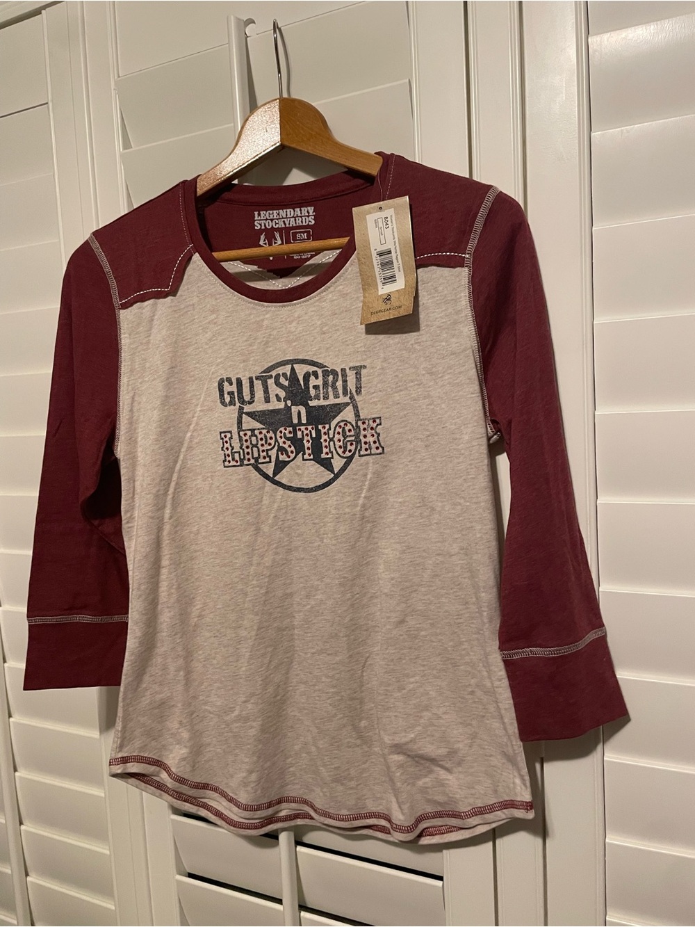 NWT Legendary Stockyards Ragland tee, size S